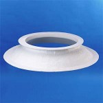 PVC opstand hoogte 16cm 16/25 rond 60cm